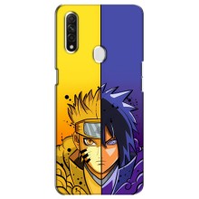 Купить Чехлы на телефон с принтом Anime для Оппо А31 – Naruto Vs Sasuke