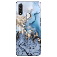 Мраморный чехол на Oppo A31 (VPrint) (Нежный мрамор)