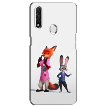 Силіконовий чохол з принтом Зоотрополіс для Oppo A31 – Джуді і Нік