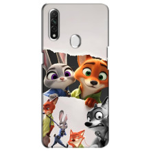 Силіконовий чохол з принтом Зоотрополіс для Oppo A31