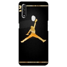 Силиконовый Чехол Nike Air Jordan на Оппо А31 (Джордан 23)