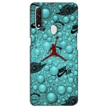 Силиконовый Чехол Nike Air Jordan на Оппо А31 (Джордан Найк)