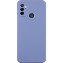 Силиконовый чехол Candy Full Camera для Oppo A53 / A32 / A33 (Голубой)