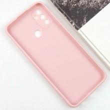 Силиконовый чехол Candy Full Camera для Oppo A53 / A32 / A33 – Розовый