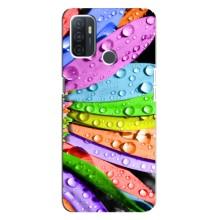 Чехлы (ART) Цветы на Oppo A32 (VPrint) (Семиквітка)