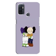 Чохли для Oppo A32 - Bearbrick Louis Vuitton (PREMIUMPrint) (Дружба Беарбрік)