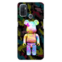 Чохли для Oppo A32 - Bearbrick Louis Vuitton (PREMIUMPrint) (Яскравий Bearbrick)