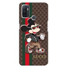 Чехлы ГУЧЧИ для Оппо А32 (AlphaPrint) (Маус Гуччи)
