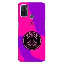 Чехлы PSG для Oppo A32 (AlphaPrint) (яркий ПСЖ)