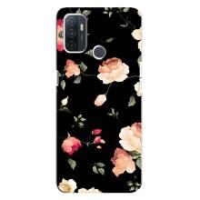 Чохли з квітами для Oppo A32 (VPrint) (Трояндочки)