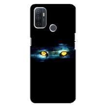 Чехлы с изображением разных животных для Oppo A32 (Глаза)