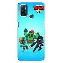 Чехлы Brawl Stars для Oppo A32 (AlphaPrint)