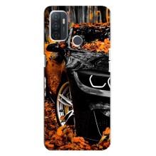 Чехлы с Машинами на Оппо А32 (VPrint) (Черная Машина)