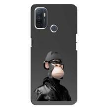 Чехлы с Обезьянами NFT для Oppo A32 (AlphaPrint) (стильная обезьяна NFT)
