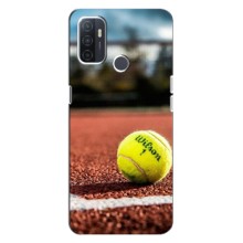 Чехлы с принтом Спортивная тематика для Oppo A32 (Теннисный корт)