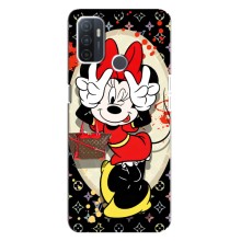 Чохол Disney Mouse Oppo A32 (PREMIUMPrint) (Мінні peace)