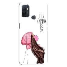 Чехол с печатью для Oppo A32 - (Мода) (AlphaPrint) (Коронавирус)