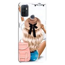 Чехол с печатью для Oppo A32 - (Мода) (AlphaPrint) (Путешествие)