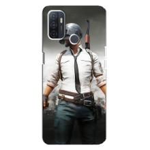 Чехол PUBG для Оппо А32 (AlphaPrint) (Пабг мен)