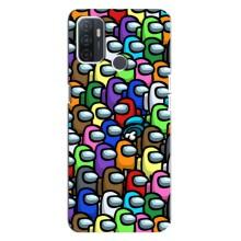 Чехол Амонг Ас для Oppo A32 (AlphaPrint) (Убит)