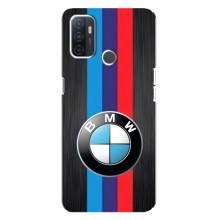 Чехол для Оппо А32 - с принтом БМВ (AlphaPrint) (Лого BMW)