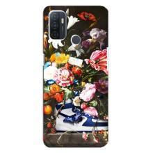 Чехол для Oppo A32 - с принтом Найк (AlphaPrint) (Стиль Найк)