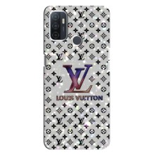 Чехол Стиль Louis Vuitton на Oppo A32 (Яркий LV)