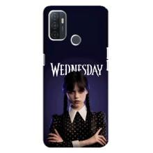 Чохли Венсдей на Oppo A32 Уенсдей (AlphaPrint) (Wednesday)