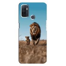Чохол Король лев на ОППО А32 (Мусафа і Сімба)