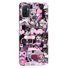 Чехол с кроликом Куроми на Oppo A32 – Коллаж Куроми