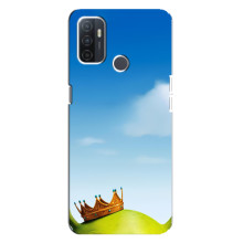 Чохол з мультфільмом Шрек на Oppo A32 – Голова Шрека