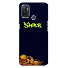 Чохол з мультфільмом Шрек на Oppo A32 – Шрек лого