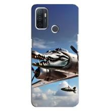 Чохол з мемом Тралалело тралала на Oppo A32 – Бомбардіро крокоділо