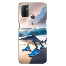 Чехол с мемом Тралалело тралала на Oppo A32