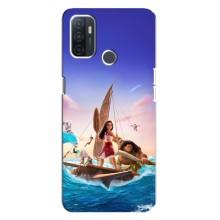 Чохол з мультфільмом Ваяна Oppo A32 (Ваяна и Мауї)