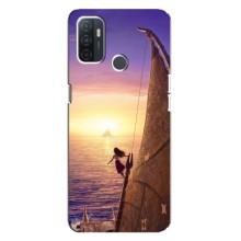 Чохол з мультфільмом Ваяна Oppo A32 (Ваяна в морі)