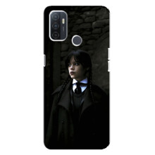 Чохол з дизайном Венздей 2 на Oppo A32 – Венздей в костюмі
