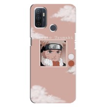 Чохол з картинкою Наруто Аніме для Oppo A32 – Наруто с тучками