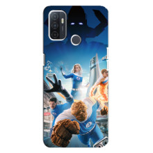 Чохол з принтом Фантастична четвірка для Oppo A32 – Герої фантастичної четвірки