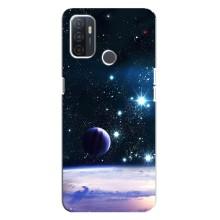Космические Чехлы для Оппо А32 (VPrint) (Космический вид)