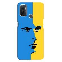 Украинские Чехлы для Oppo A32 с картинкой УПА (AlphaPrint) (Степан Бандера)