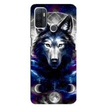 Защитные чехлы для Оппо А32 (AlphaPrint) (ХИТ продаж) ВОЛК (Волк)