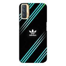 Чехлы Адидас для Oppo A33 (AlphaPrint) – Адидас с полосами