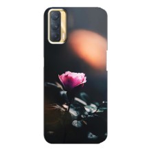 Чехлы с принтом Розочки для Oppo A33 (Цветок ночной)