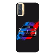 Чехол BMW для Оппо А33 – Цветная БМВ