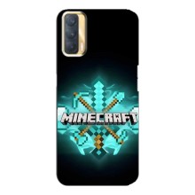 Чехол майнкрафт для Oppo A33 (MineCraft 2)