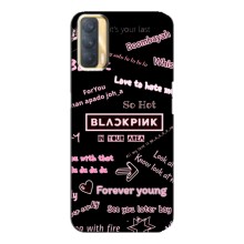 Чехол с музыкальной группой для Oppo A33 (BLACKPINK)