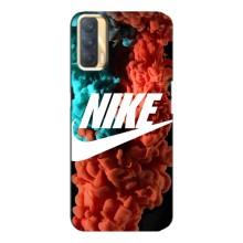 Чохол для Oppo A33 - з принтом Найк (AlphaPrint) (Димчастий найк)