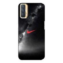 Чохол для Oppo A33 - з принтом Найк (AlphaPrint) (Найк червоний)