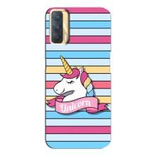 Чохол для OPPO A33 - (Єдинорожки - Новинки) (AlphaPrint) (Unicorn)